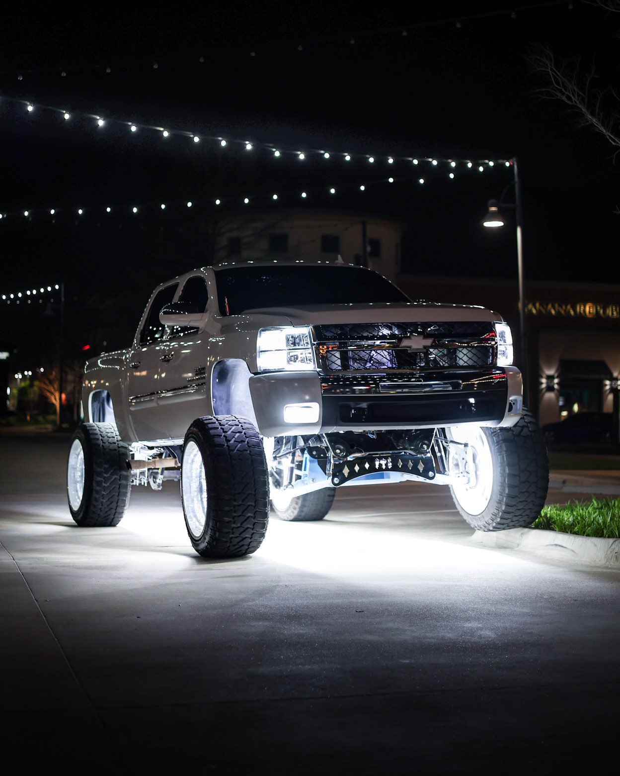 Lifted truck at night — ShutterTex Media